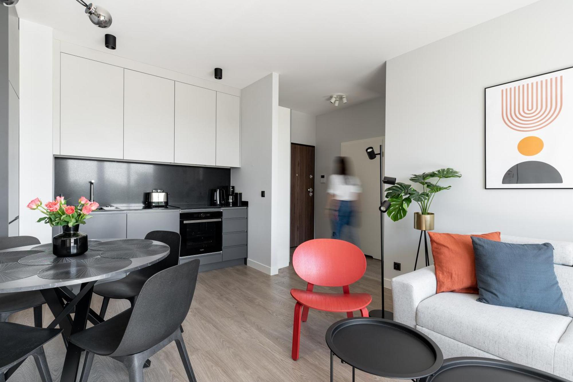 Scala City Center Apartments With Parking By Lion Apartments غدانسك المظهر الخارجي الصورة